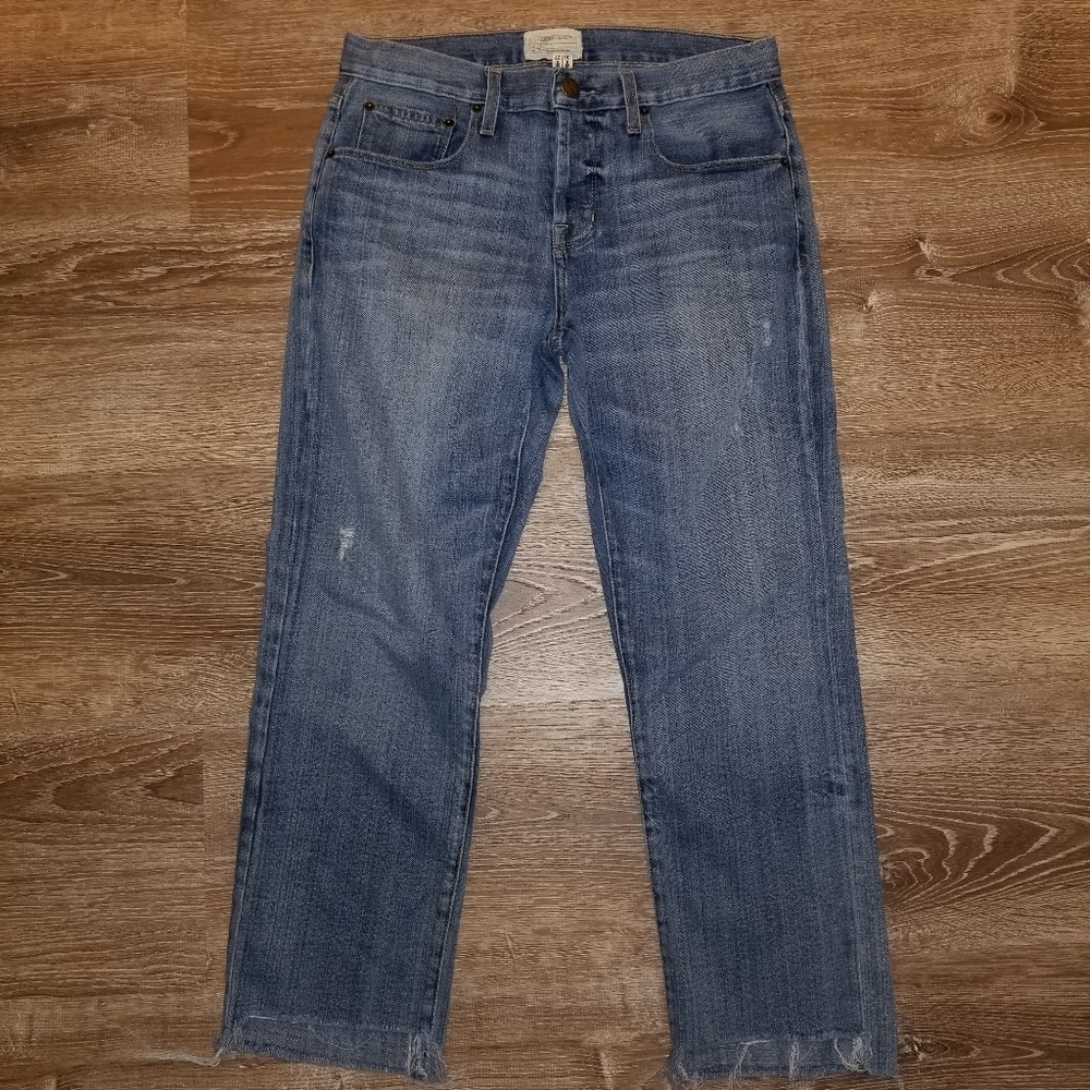 Current Elliot The Crossover Straight Leg Jeans 27